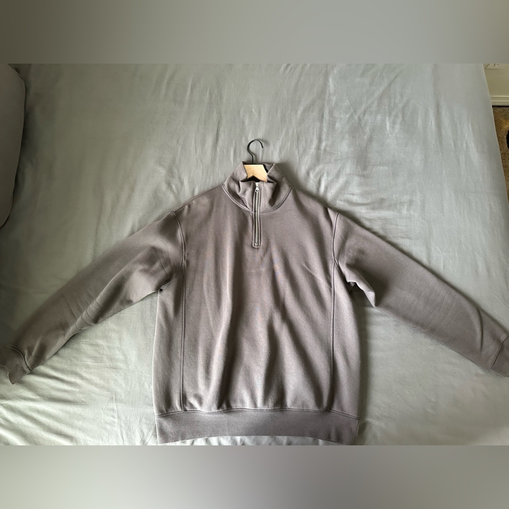 Zara Gray Cowl Neck Sweater Soft Pullover